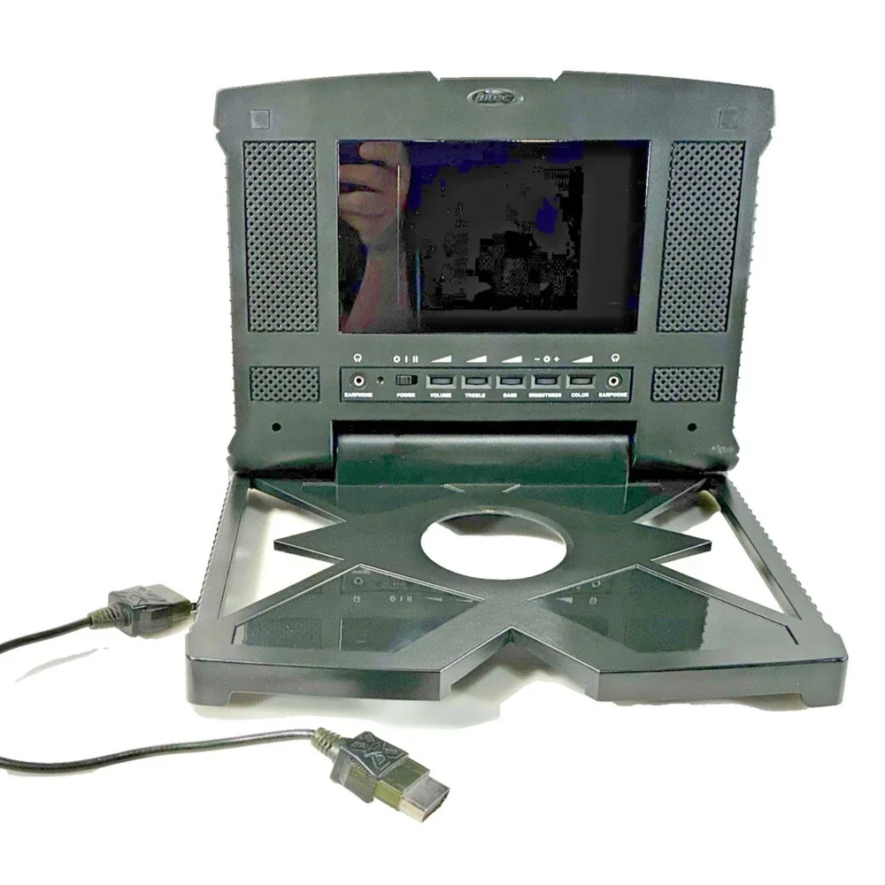 Intec Color Game Screen LCD Original Microsoft Xbox with AV Cord Tested